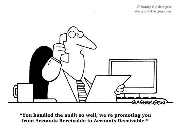 Cartoon tax accountant