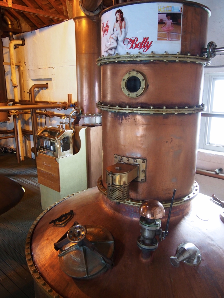 Ugly Betty, the gin still on which The Botanist gin is made.